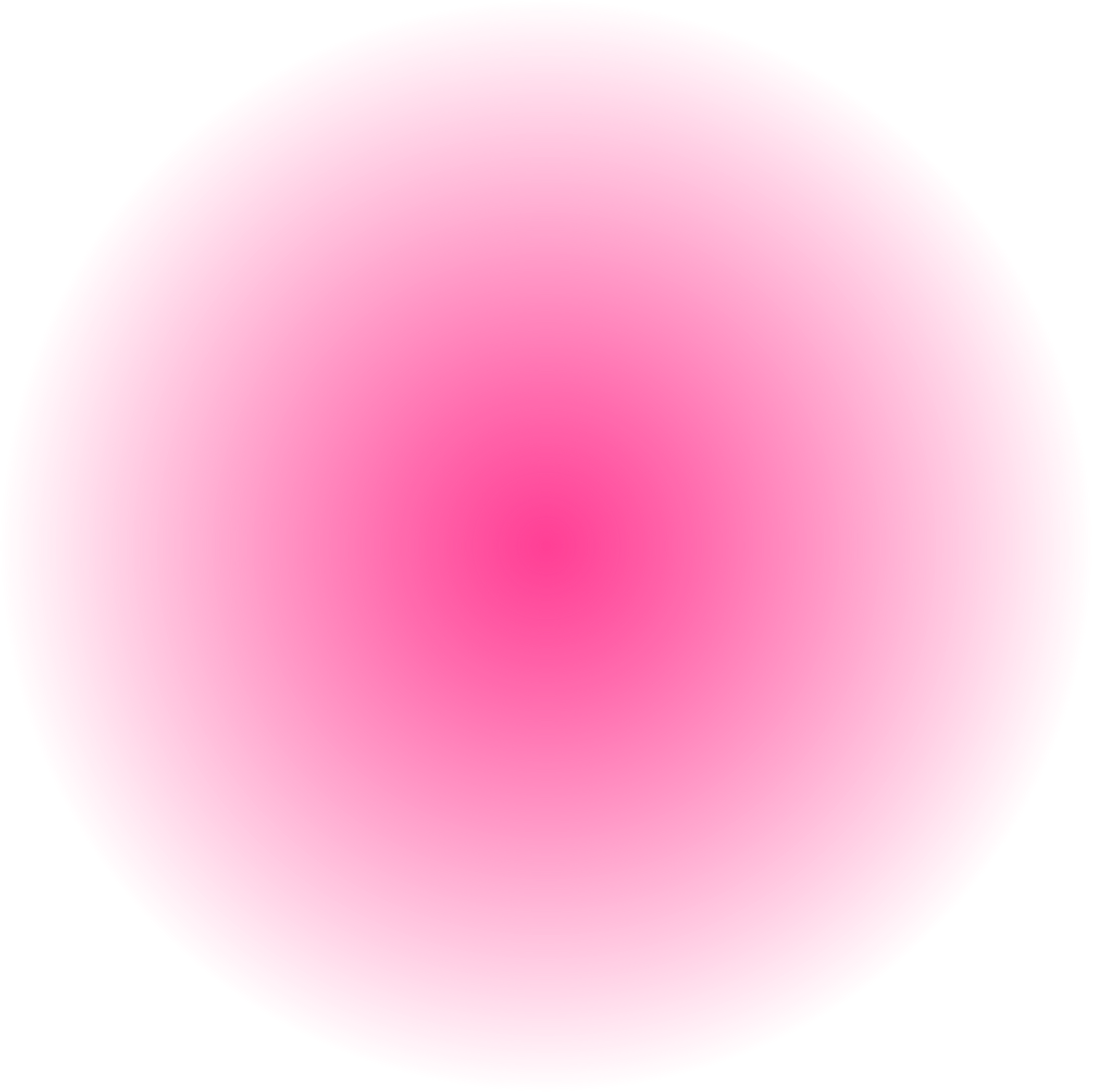 Hot pink transparent round gradient